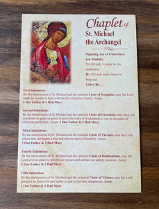 St Michael Chaplet Rosary