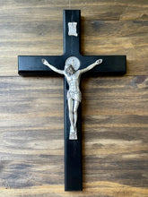 Load image into Gallery viewer, 15&quot; Miraculous Medal Wall Crucifix