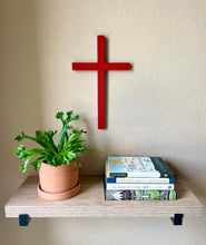 Load image into Gallery viewer, 13&quot; Wood Wall Cross