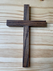 11" Wood Wall Cross