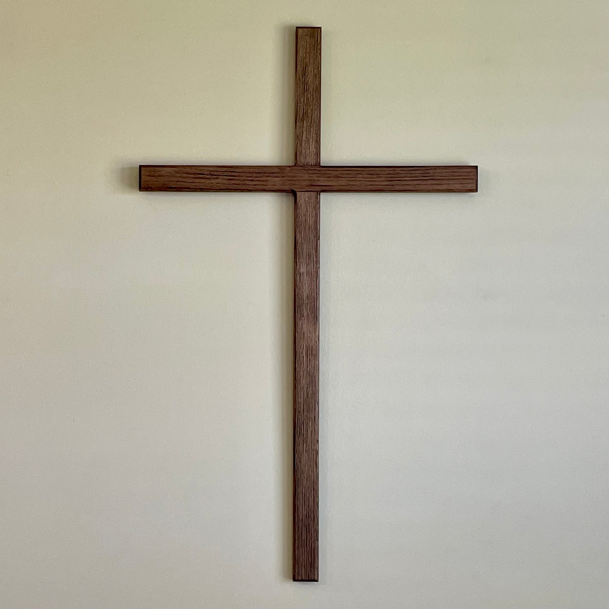 Large Wall Cross, 36, Rustic Wood Cross, Christian Decor, Church