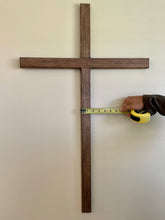 Load image into Gallery viewer, 36&quot; Large Red Oak Wall Cross