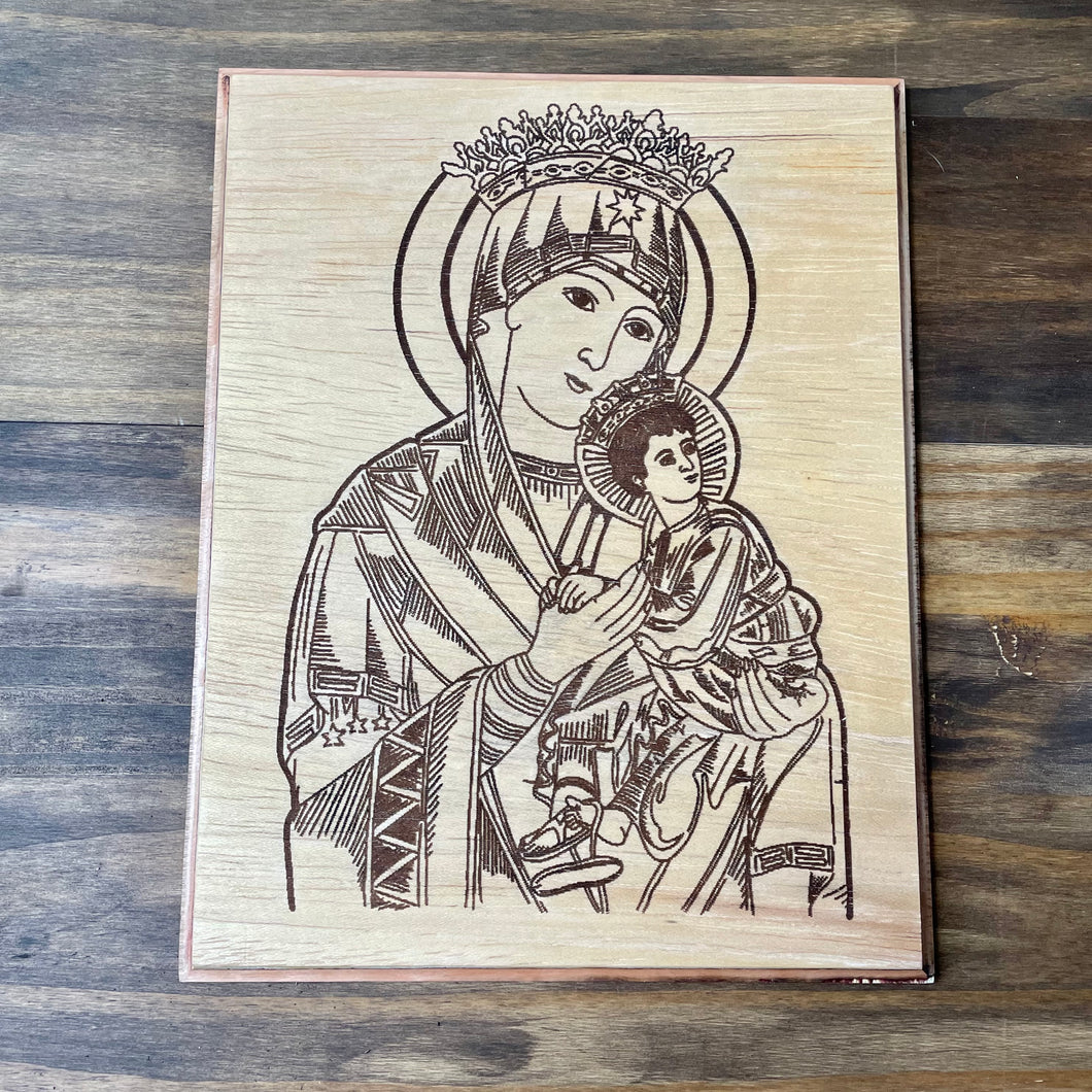 Icon of Mary and the Child Jesus