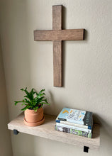 Load image into Gallery viewer, 20&quot; Red Oak Wall Cross