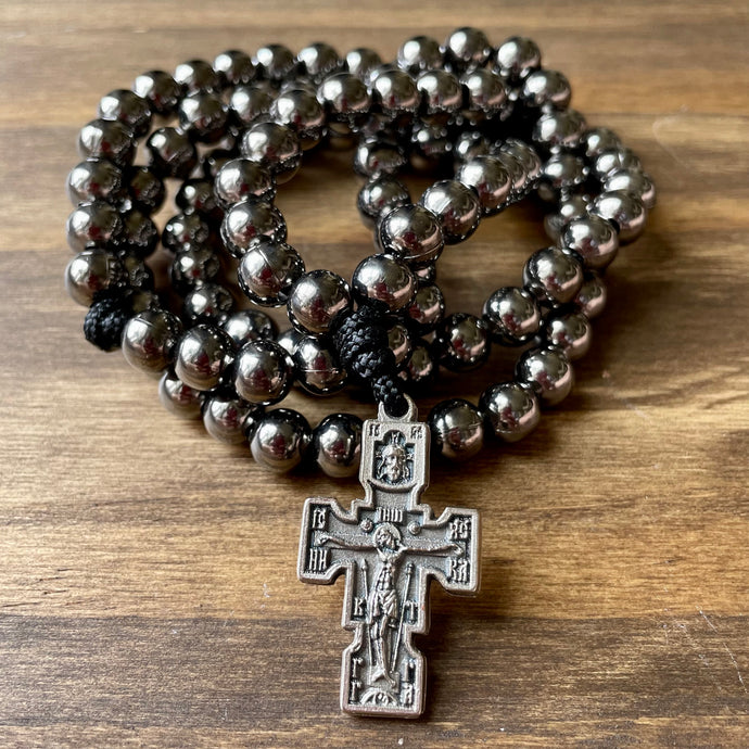 Cross Beads Rosary Bracelet - Men – Catholic Mercy