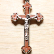 Load image into Gallery viewer, 20 Decade Brown Wood Rosary with Keepsake Box