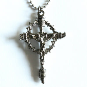 Crown of Thorns Crucifix - Men