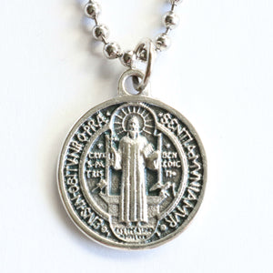 St Benedict Round Medal - Men