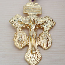 Load image into Gallery viewer, Gold and Cream Rosary