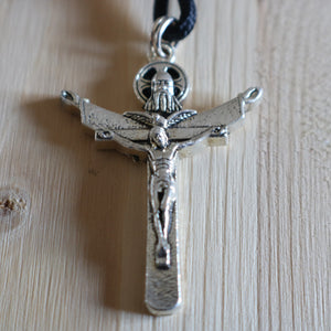 All Black Wood Pocket Rosary
