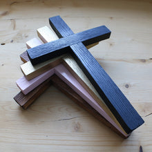 Load image into Gallery viewer, 8&quot; Wood Wall Cross