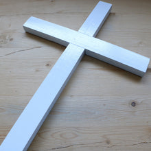 Load image into Gallery viewer, 13&quot; Wood Wall Cross