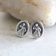 Load image into Gallery viewer, Divine Mercy - Stud Earrings