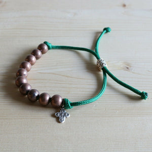 Rosary Bracelet - Metal Beads