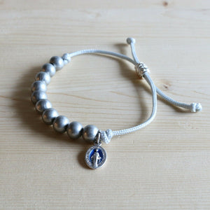 Rosary Bracelet - Metal Beads