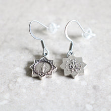 Load image into Gallery viewer, Star Miraculous Medal - Dangle Earrings